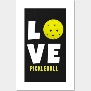 Womens Pickleball Love Gifts for Men and Women Posters and Art